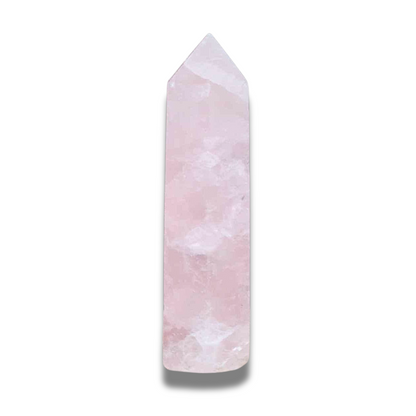 Pointe polie en Quartz rose (PRGFL379-1) - ENAE Minéraux