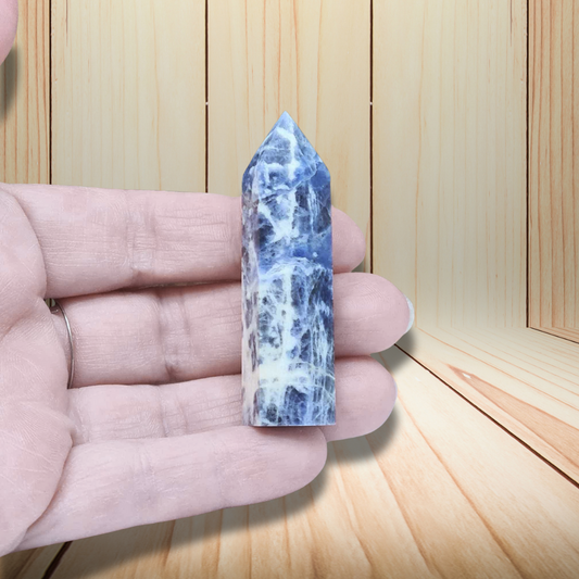 Pointe en Sodalite 19g (PRGFL507-1) - ENAE Minéraux