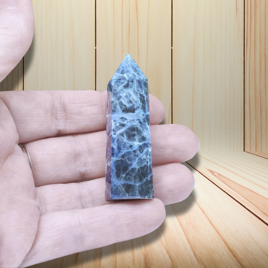 Pointe en Sodalite 20g (PRGFL507-2) - ENAE Minéraux