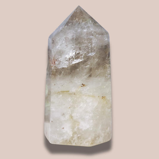 Pointe polie en Quartz fumé (PRGFL503)