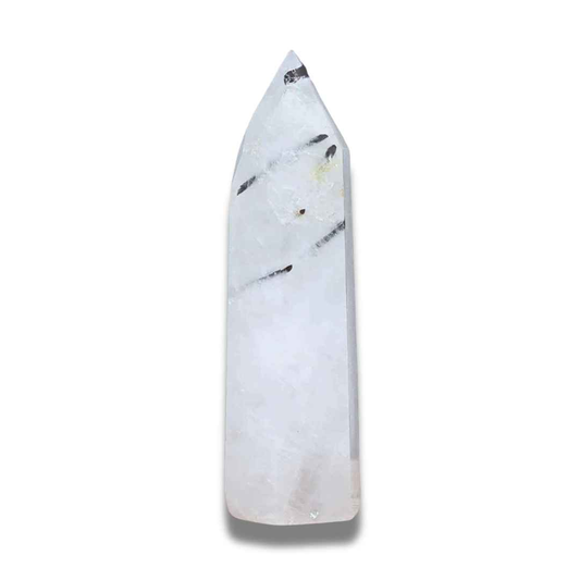 Pointe de Quartz à Tourmaline noire (PRGFL643) - ENAE Minéraux