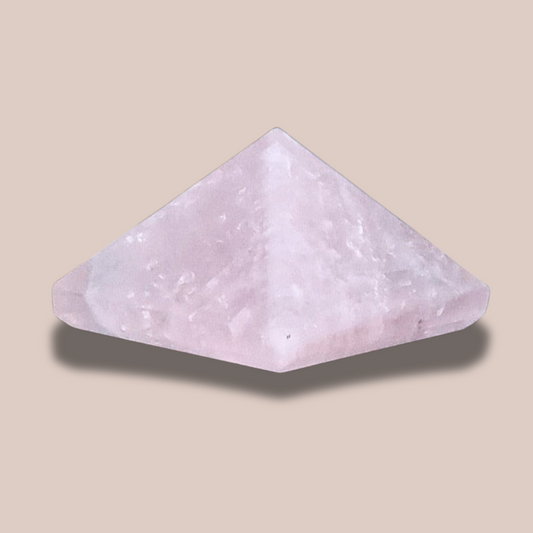 Pyramide polie en Quartz rose (PRGFL384-1)