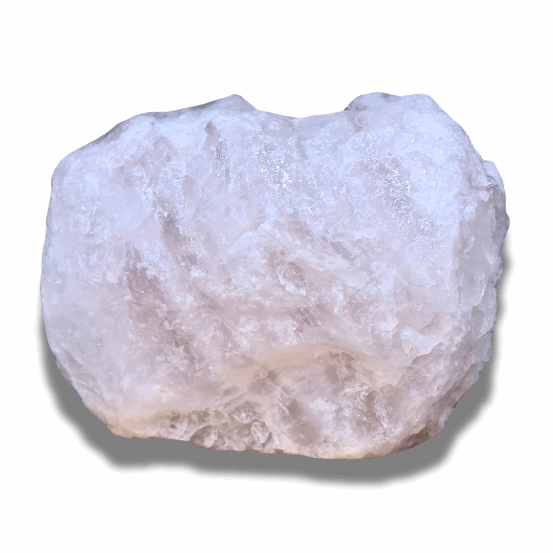 Quartz rose brut, poli et gravé (MB538-1) - ENAE Minéraux
