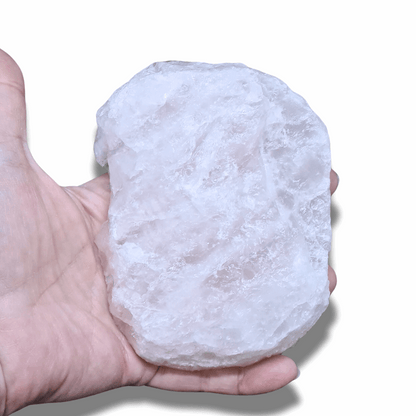 Quartz rose brut, poli et gravé (MB538-1) - ENAE Minéraux