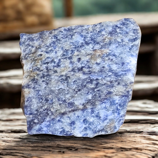 Quartzite à Dumortiérite brute 159g (MB447)