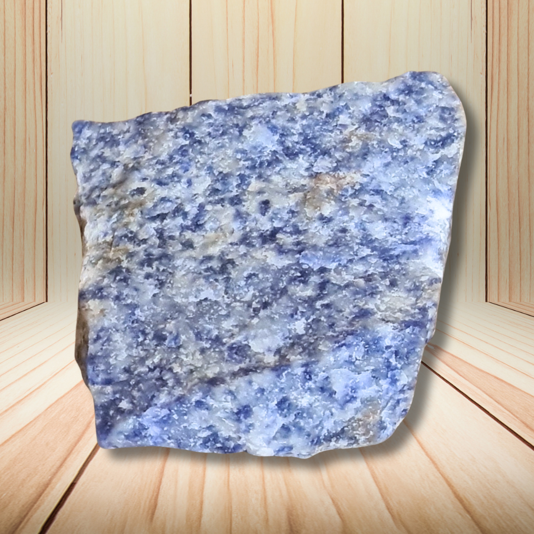 Quartzite à Dumortiérite brute 159g (MB447) - ENAE Minéraux