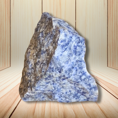 Quartzite à Dumortiérite brute 159g (MB447) - ENAE Minéraux