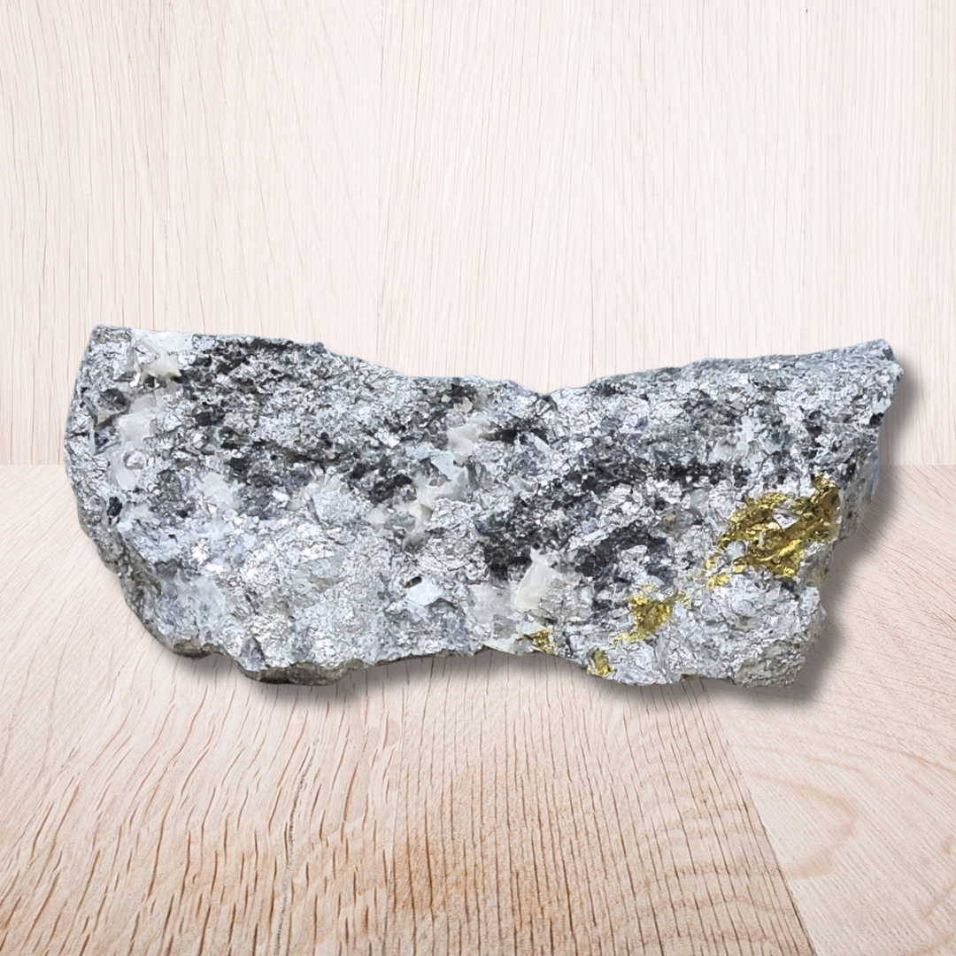 Skuttérudite, Calcite et Chalcopyrite brute (MB189-2)
