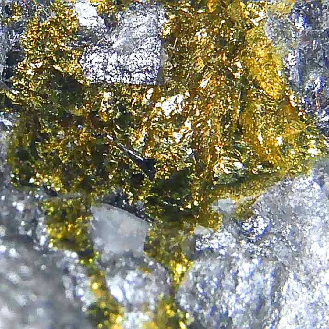 Skuttérudite, Calcite et Chalcopyrite brute (MB189-2)