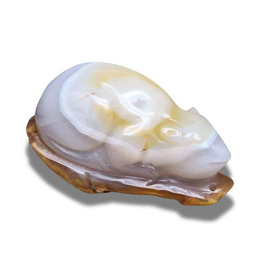 Souris (ou rat) en Agate (PRGFL536-5)