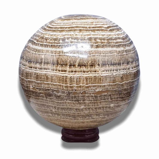 Sphère en Aragonite (PRGFL707-1) - ENAE Minéraux