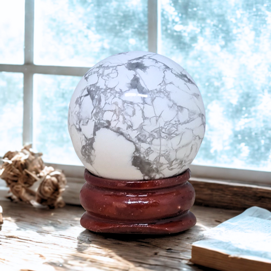 Sphère en Howlite 39g (PRGFL358-6)