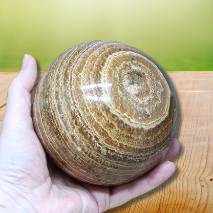 Sphère en Aragonite (PRGFL707-1)