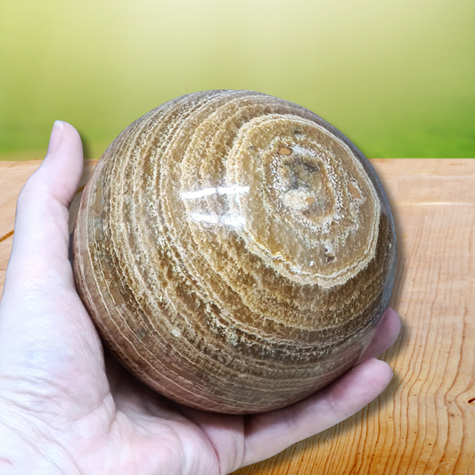 Sphère en Aragonite (PRGFL707-1)
