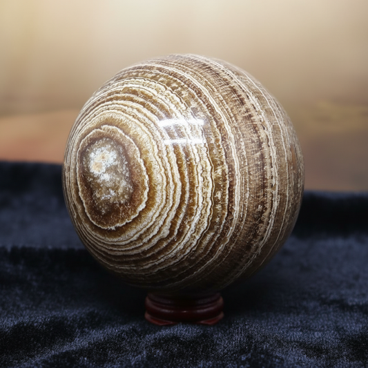 Sphère en Aragonite 1497g (PRGFL707-1)