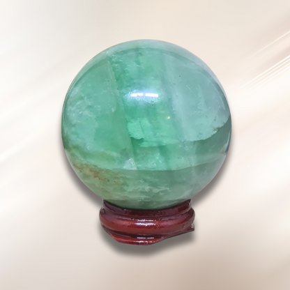 Sphère en Fluorite verte (PRGFL168-2)