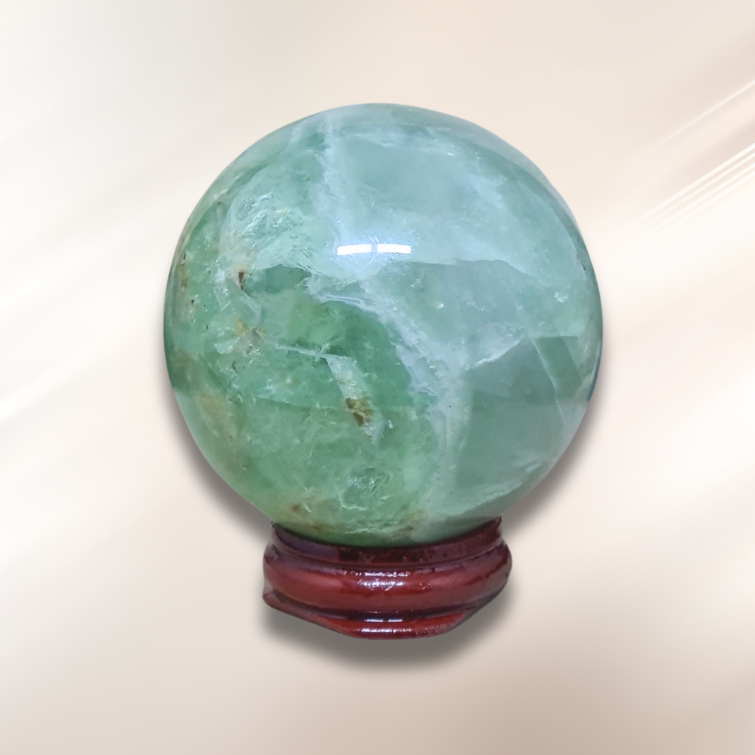 Sphère en Fluorite verte (PRGFL168-2)