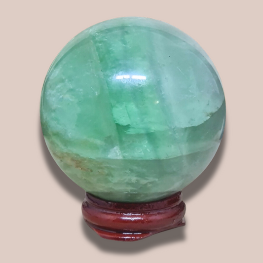 Sphère en Fluorite verte (PRGFL168-2)