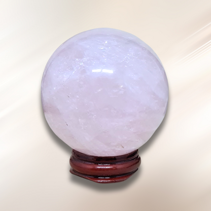 Sphère en Quartz Rose (PRGFL611-2)