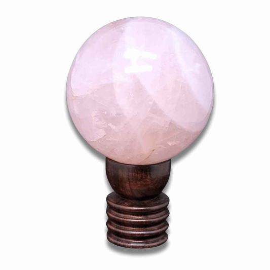 Sphère en Quartz Rose de 1,273 kg (PRGFL709) - ENAE Minéraux