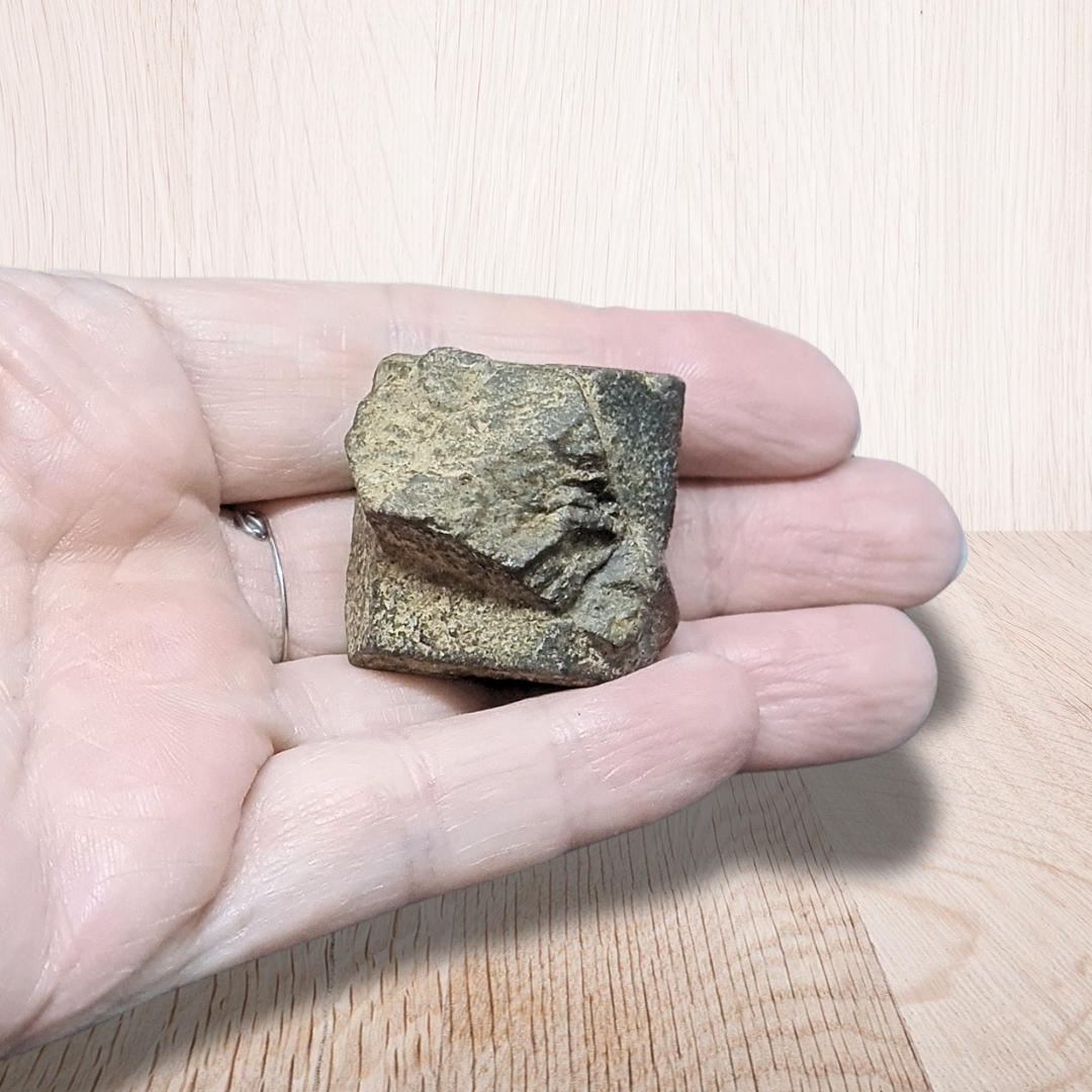Staurolite ou Staurotide brute 41g (MB497-9) - ENAE Minéraux