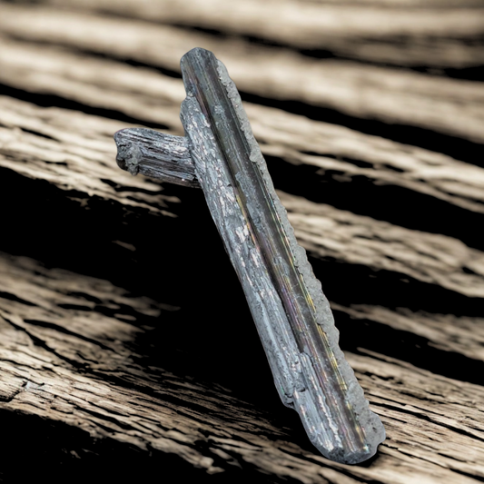 Stibine brute et Fluorite 17g (MB380-1)