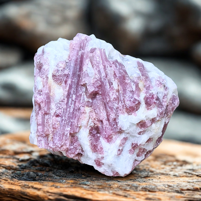 Tourmaline rose (Rubellite) brute 150g (MB461-1)