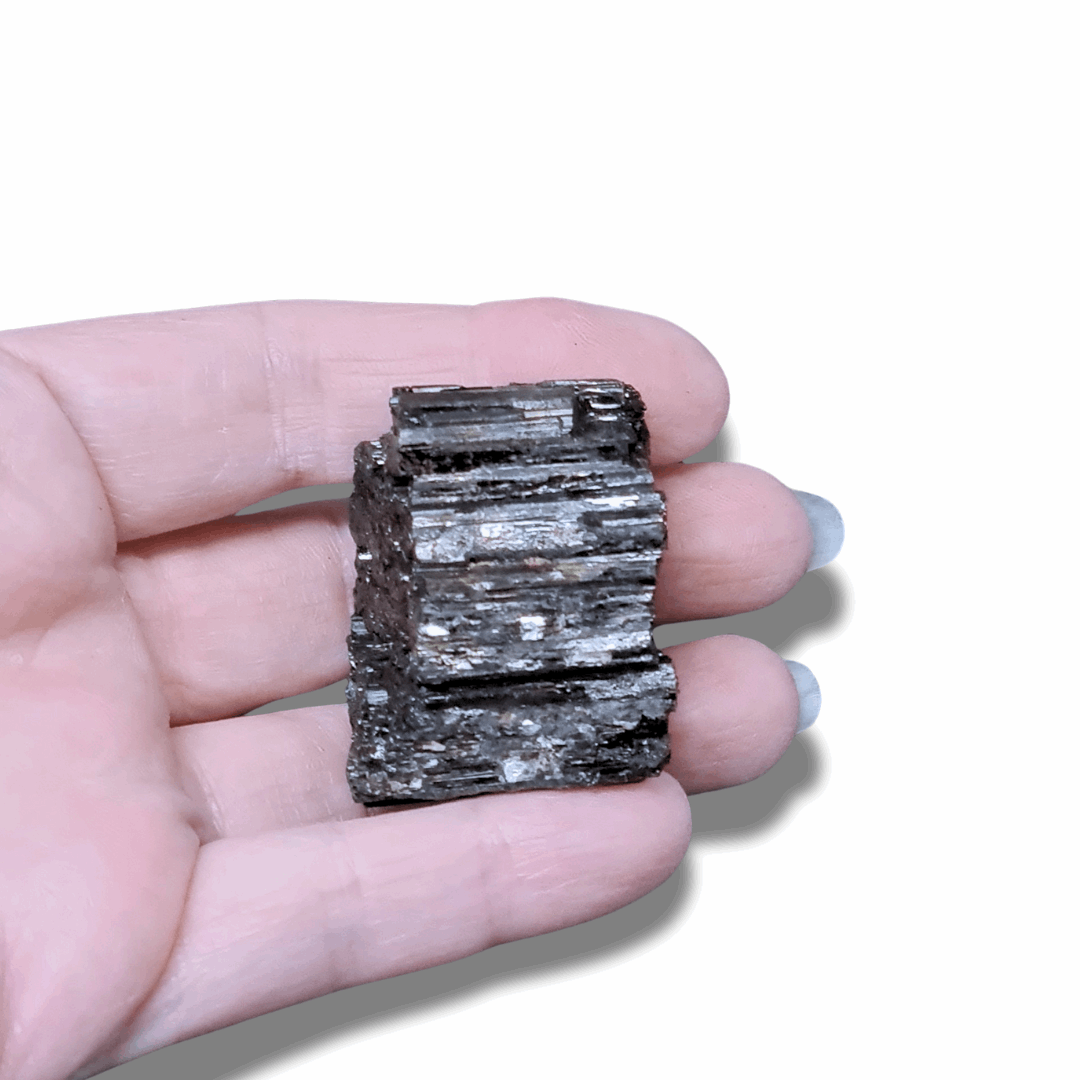 Tourmaline noire brute (MB535-6) - ENAE Minéraux