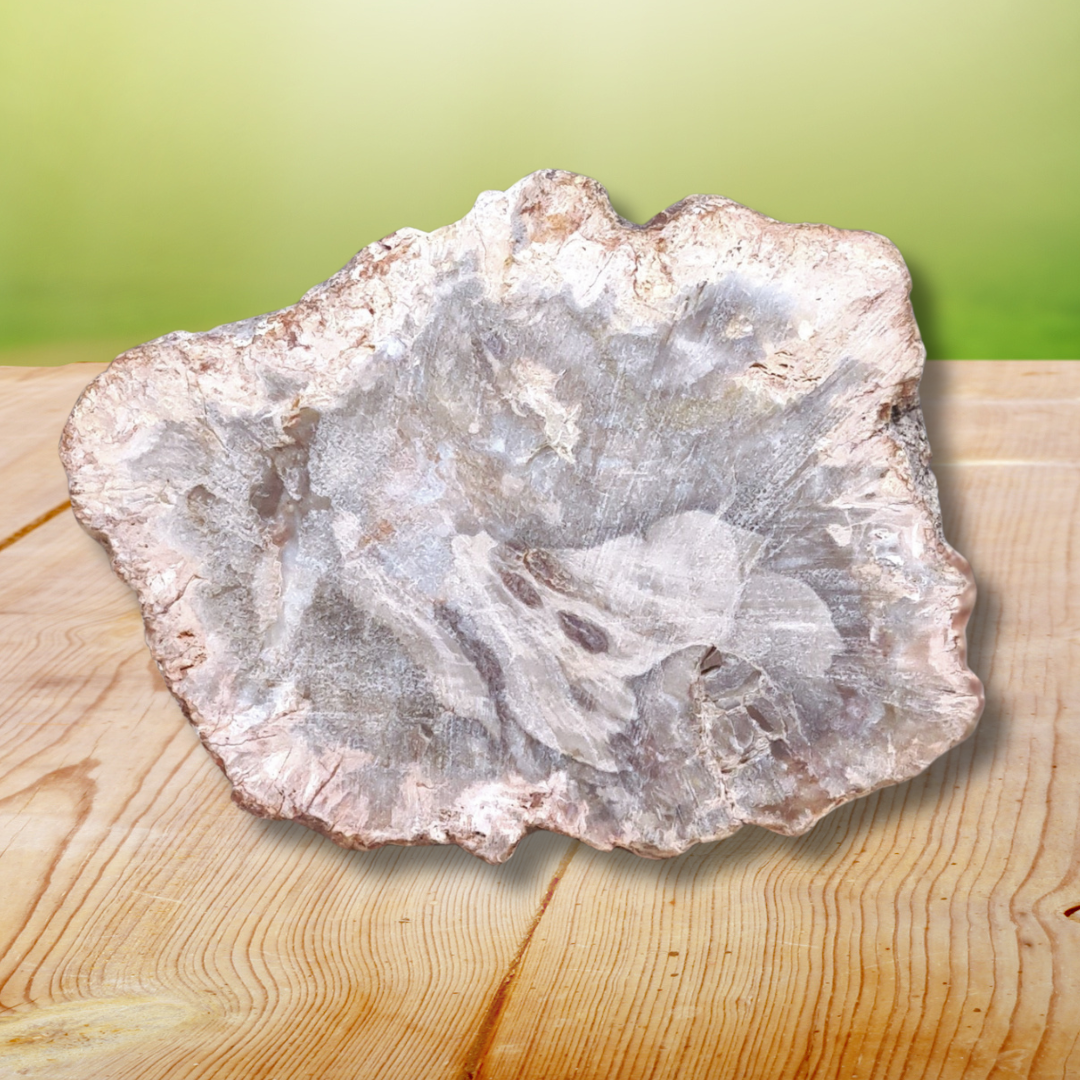 Tranche de bois fossilisé (PRGFL278-1)