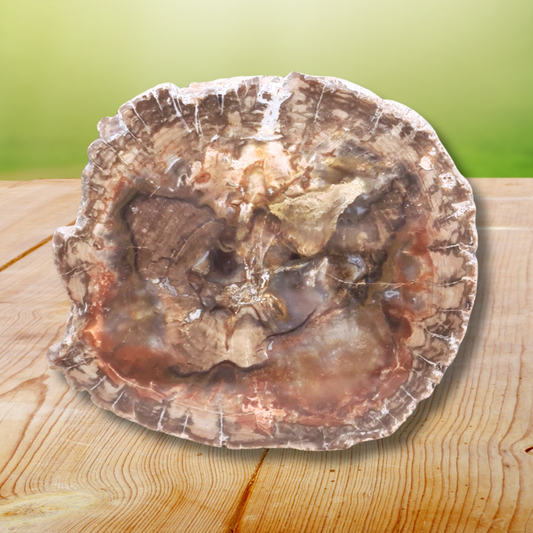 Tranche de bois fossilisé (PRGFL278-2)