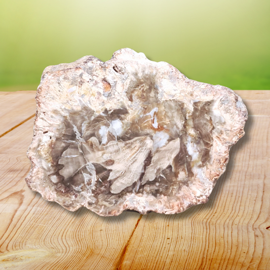 Tranche de bois fossilisé (PRGFL278-1)