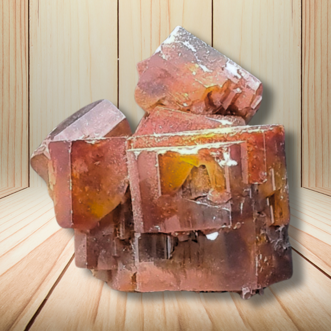Cristaux de Vanadinite bruts 60g (MB413-7) - ENAE Minéraux