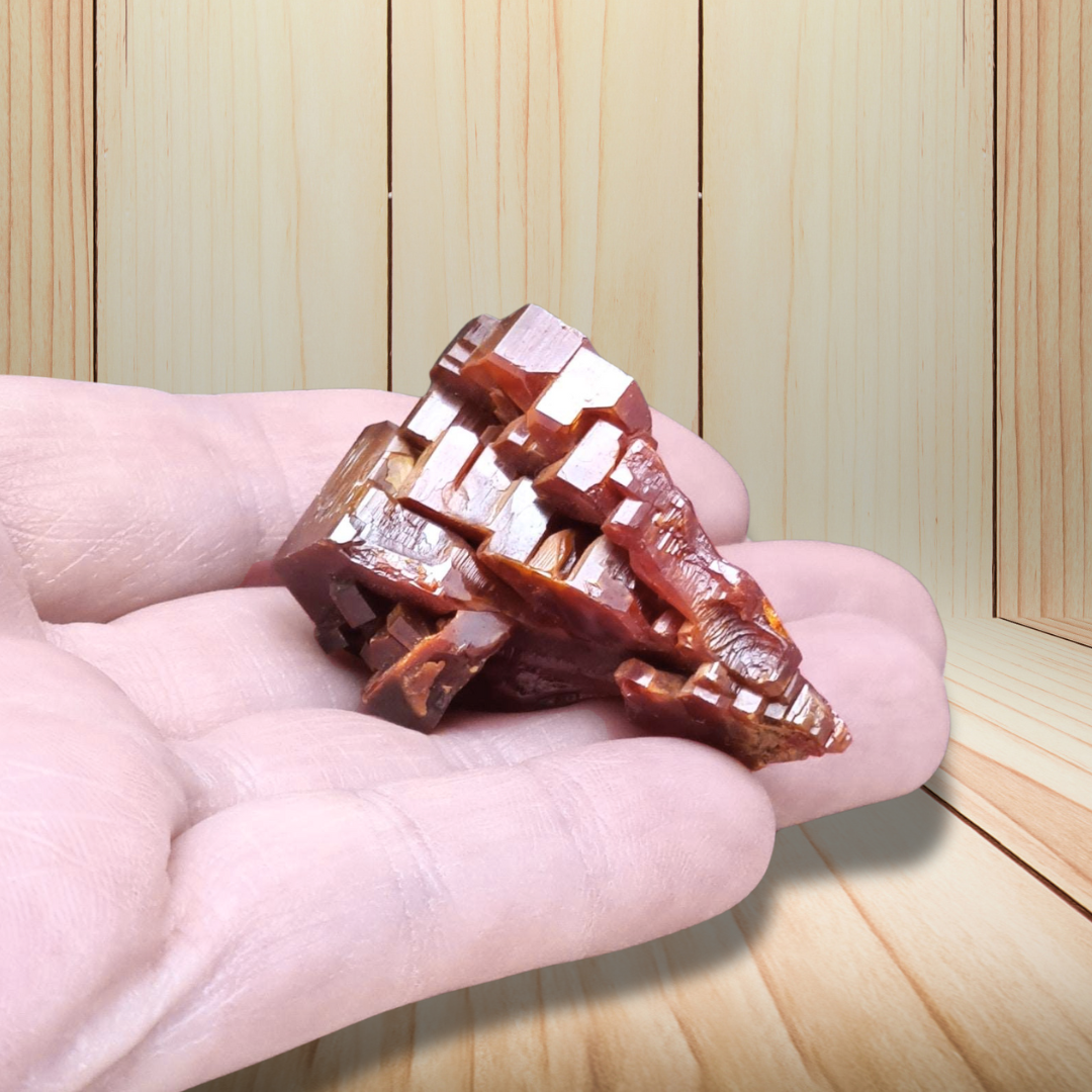 Cristaux de Vanadinite bruts 44g (MB413-5) - ENAE Minéraux