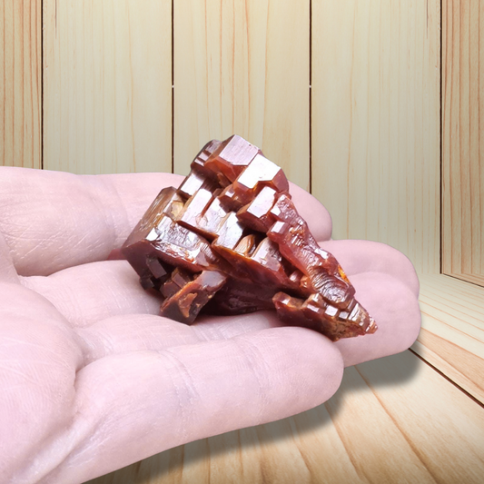 Cristaux de Vanadinite bruts 44g (MB413-5) - ENAE Minéraux