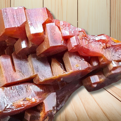 Cristaux de Vanadinite bruts 44g (MB413-5) - ENAE Minéraux