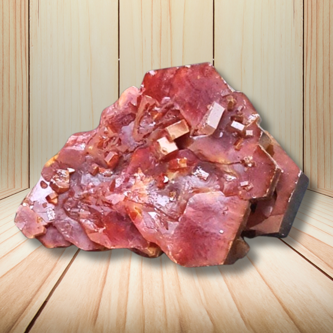 Cristaux de Vanadinite bruts 44g (MB413-5) - ENAE Minéraux