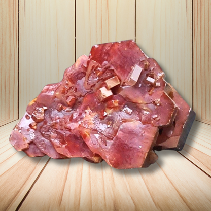 Cristaux de Vanadinite bruts 44g (MB413-5) - ENAE Minéraux