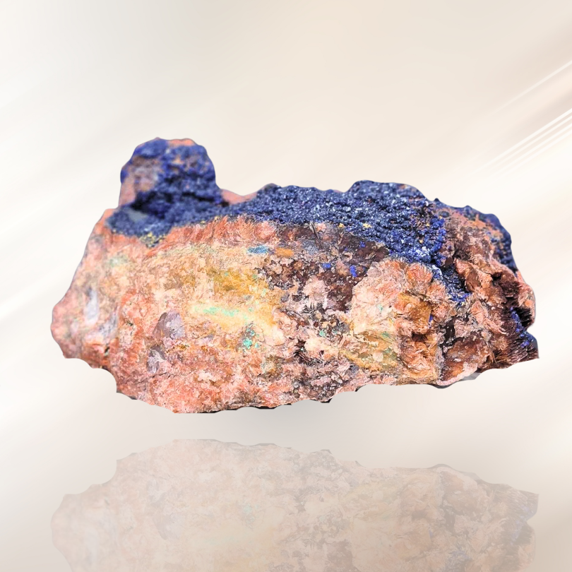 azurite, brute, lithotherapie, pierre ENAE Mineraux