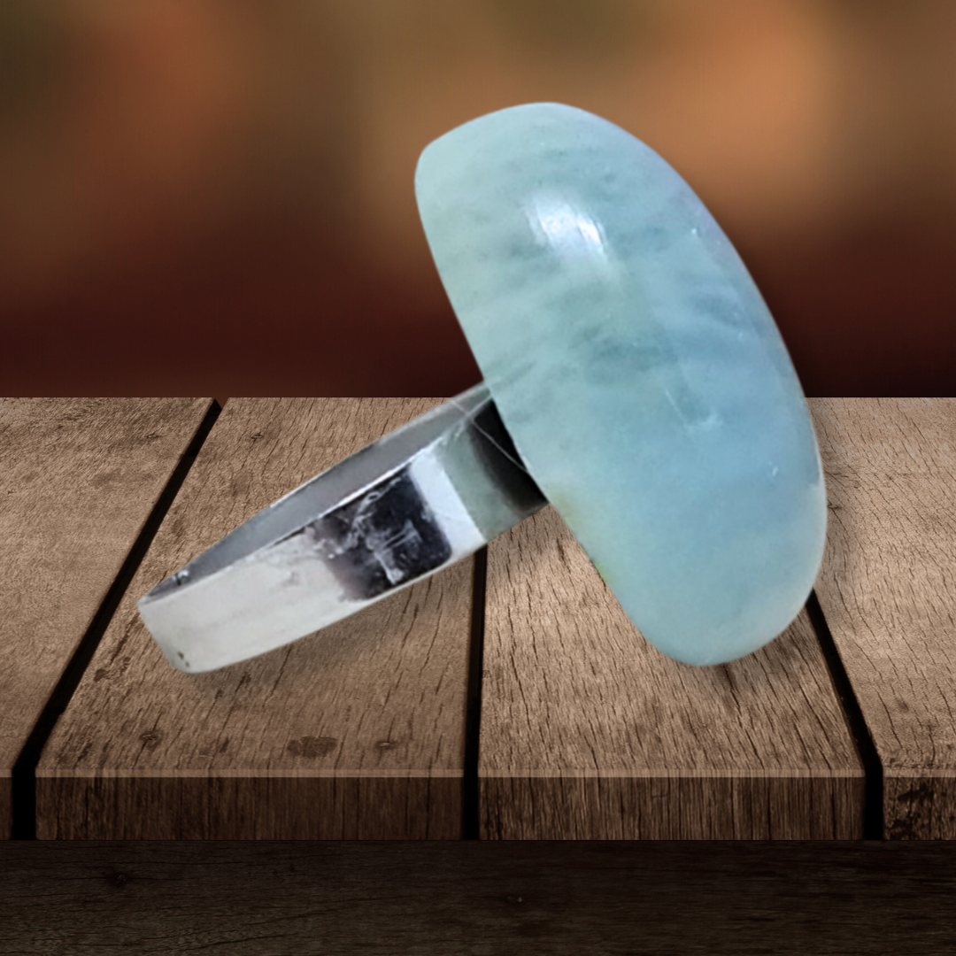 Bague en Aigue-Marine (BAGA89) - ENAE Minéraux