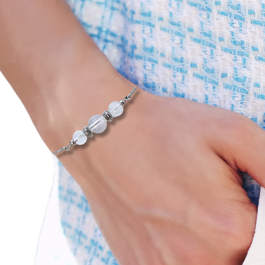 Bracelet en Cristal de Roche