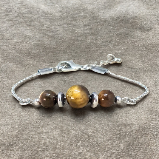 Bracelet en Œil de Tigre