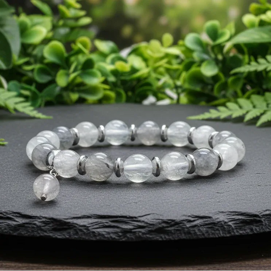 Bracelet en Quartz gris