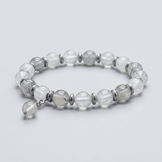 Bracelet en Quartz gris