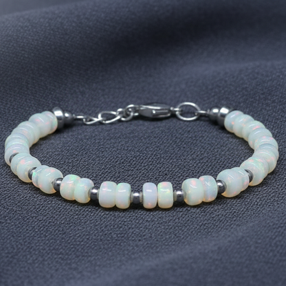 Bracelet réglable en Opale Welo