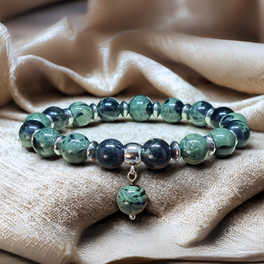 Bracelet en Rhyolite Kambaba