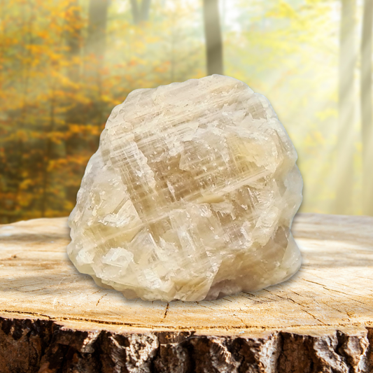 Calcite jaune brute 95g (MB580)