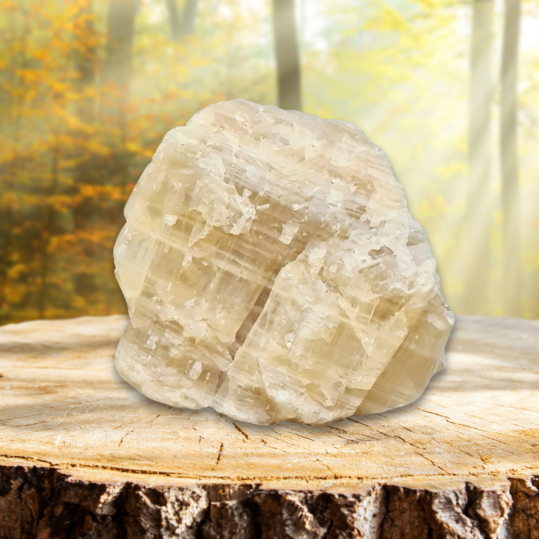 Calcite jaune brute 95g (MB580)