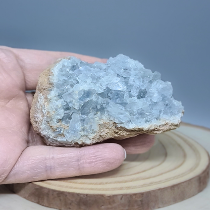 Célestine bleue brute 178g (MB331-7)