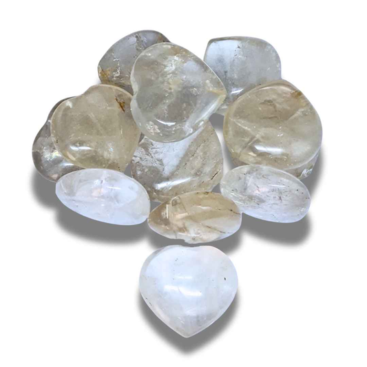 Cœur en Cristal de Roche (PRGFL602) - ENAE Minéraux