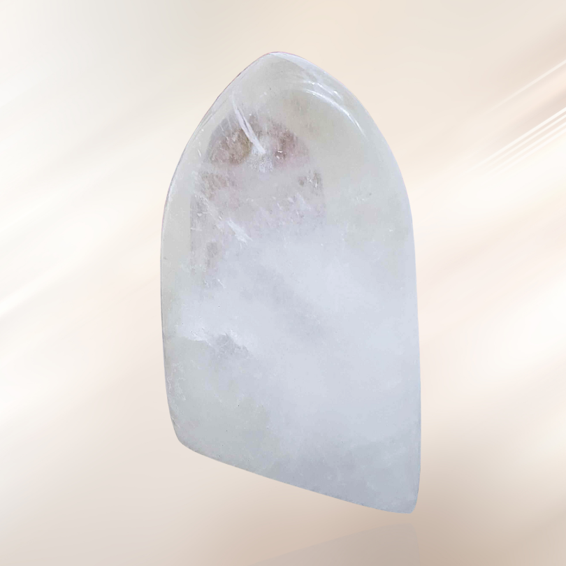 cristal de roche, forme libre, lithotherapie, pierre ENAE Mineraux